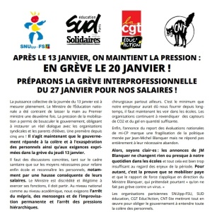 IS après le 13 janvier 2022
